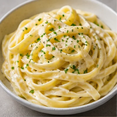 Photo of Creamy Garlic Pasta