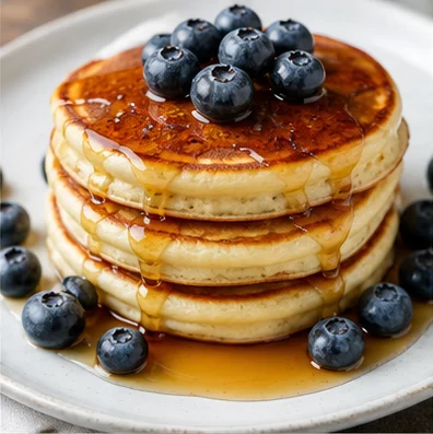 Photo of Fluffy Blueberry Pancakes