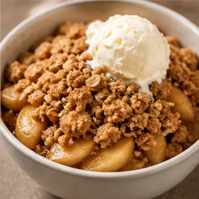 Photo of Cinnamon Apple Crumble